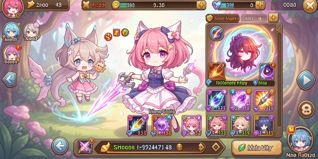 Fitur multiplayer memungkinkan pemain bersaing secara langsung.