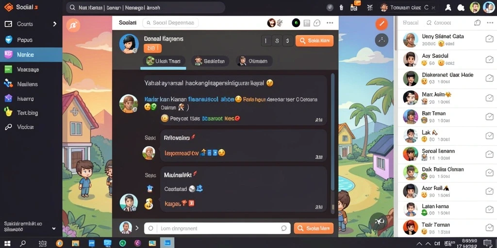 Fasilitas live chat untuk dukungan langsung.