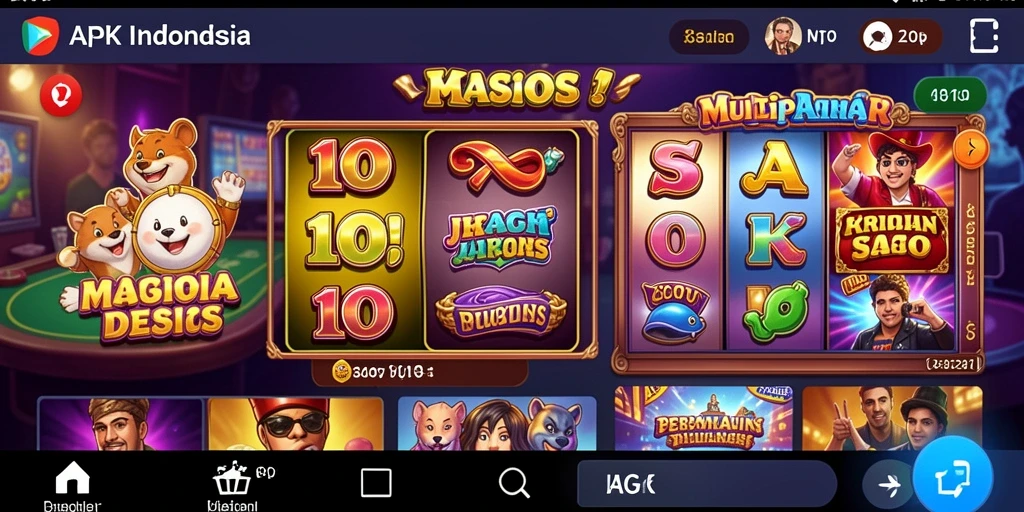 Grafis yang memukau menambah keseruan bermain.