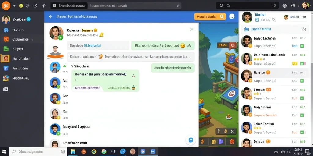 Fitur kompetisi yang seru untuk bermain bersama teman.