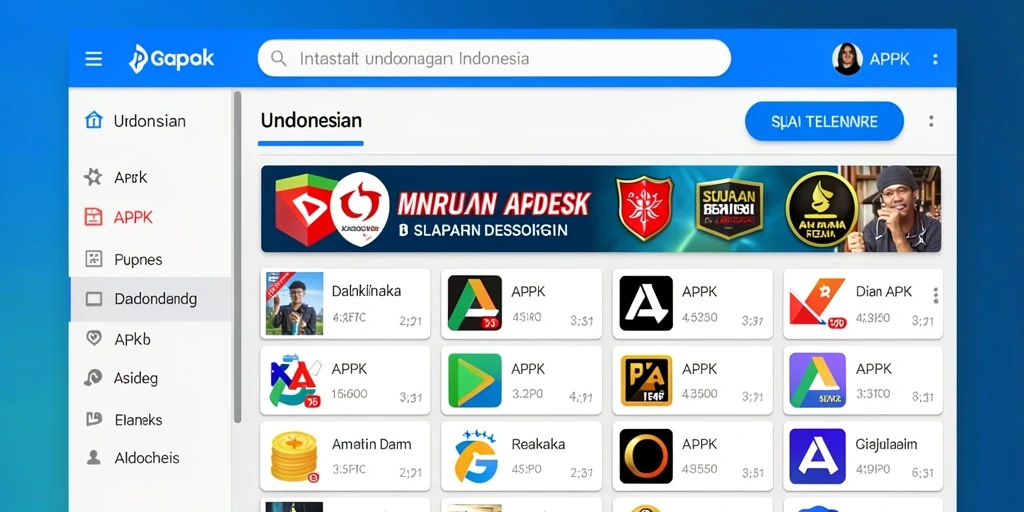 Fitur download untuk menonton offline, sangat praktis.