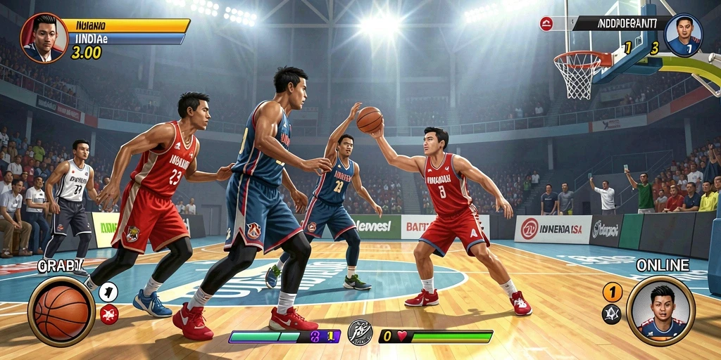 Momen seru dalam mode multiplayer bersama teman.