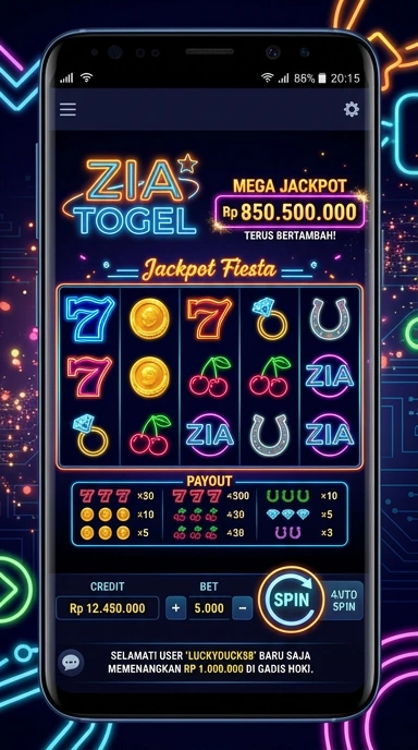 ziatogel — menu pengaturan